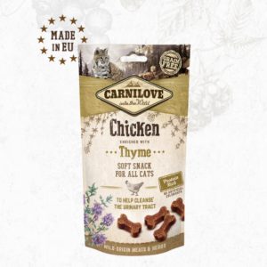 CARNILOVE chat Semi humide Poulet thym 50g