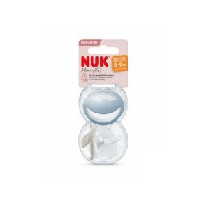 Nuk 2 Sucettes En Silicone Mommyfeel 0-9M Avec Boite